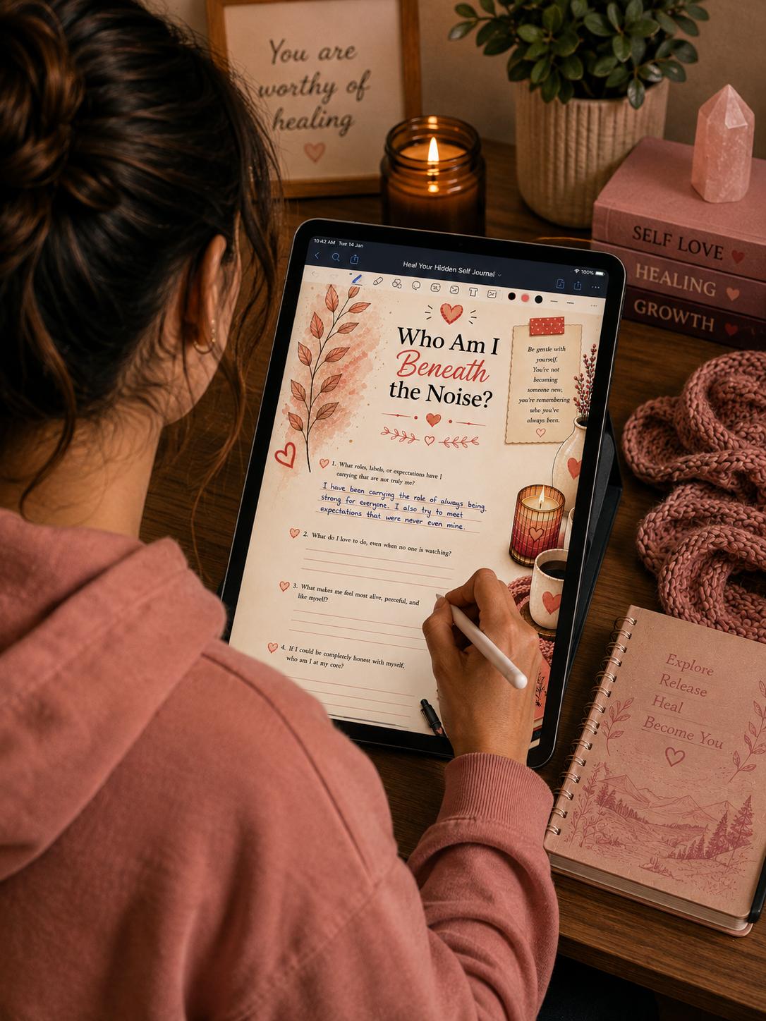 Heal Your Hidden Self Journal— Printable & Digital PDF - Image 6