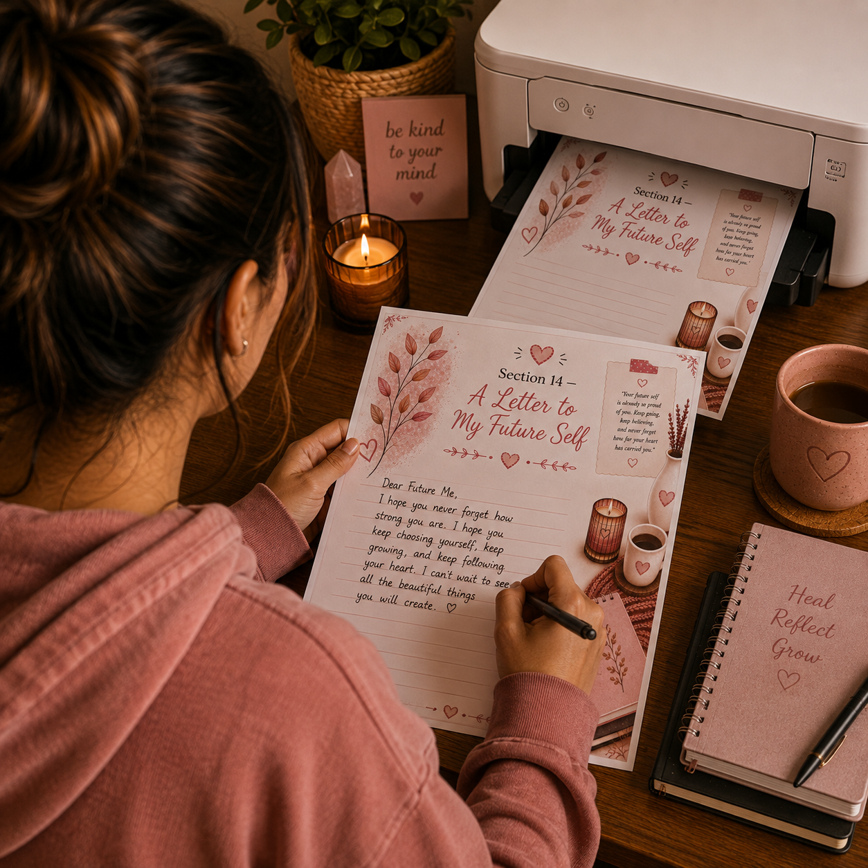 Heal Your Hidden Self Journal— Printable & Digital PDF - Image 4